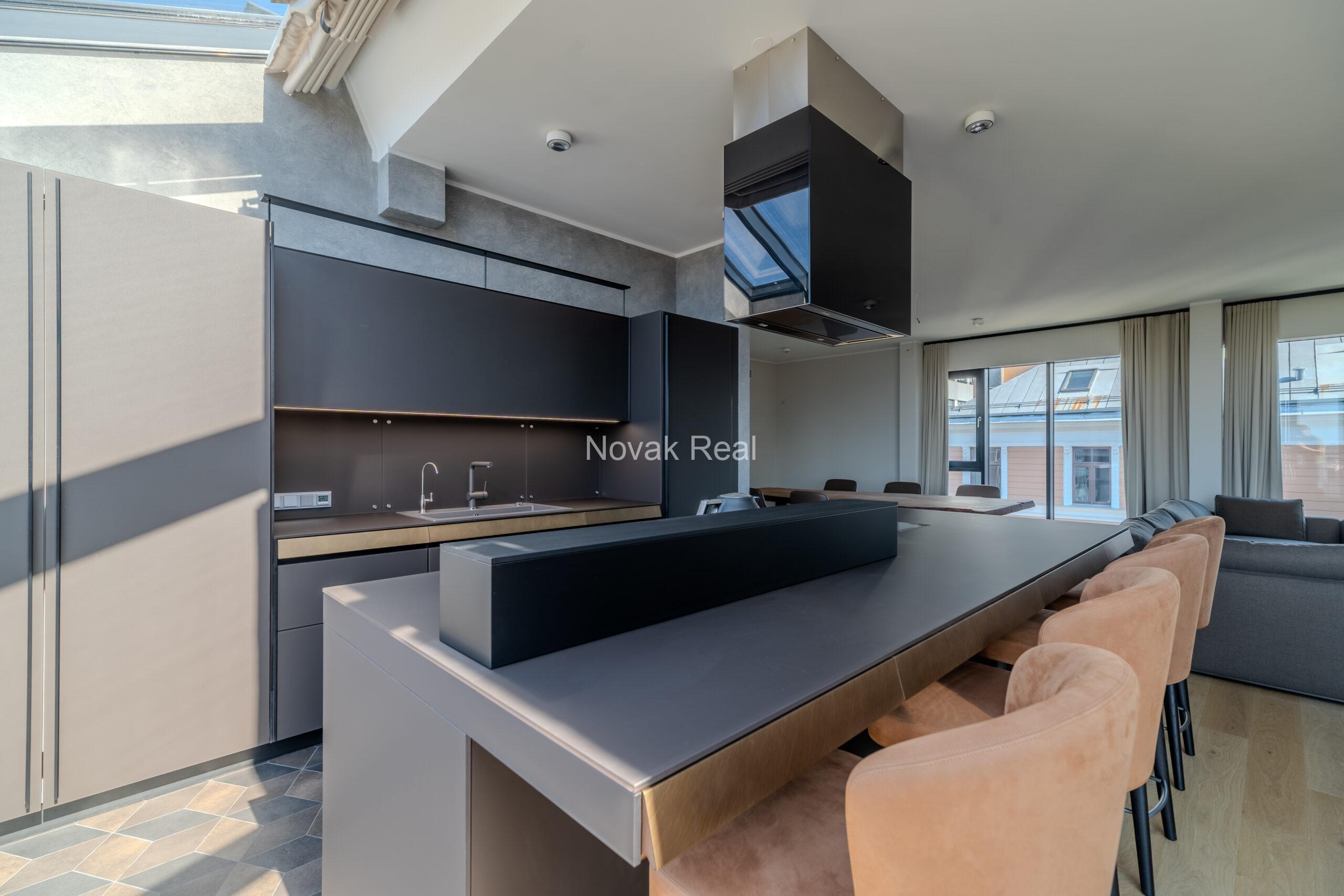 A bright and spacious four-bedroom apartment is offered for sale in the prestigious new development Club Central Residence II
