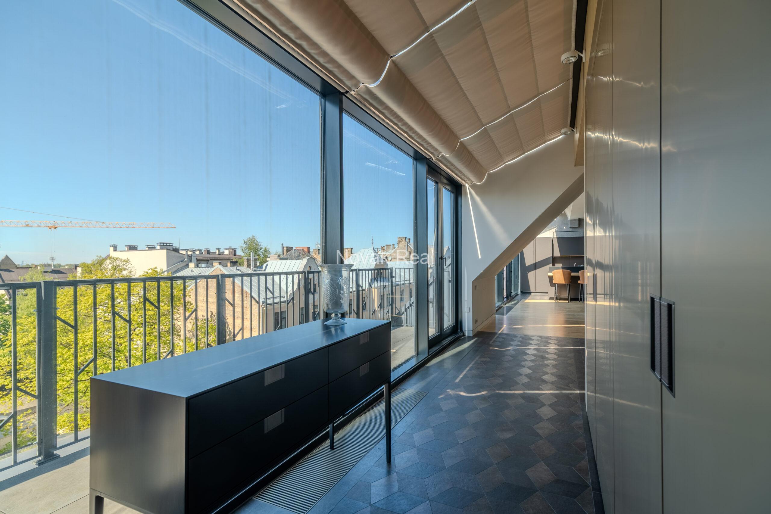 A bright and spacious four-bedroom apartment is offered for sale in the prestigious new development Club Central Residence II