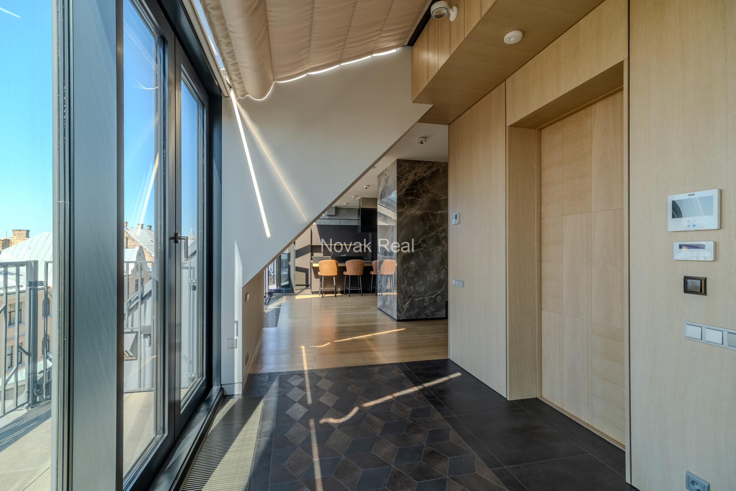 A bright and spacious four-bedroom apartment is offered for sale in the prestigious new development Club Central Residence II