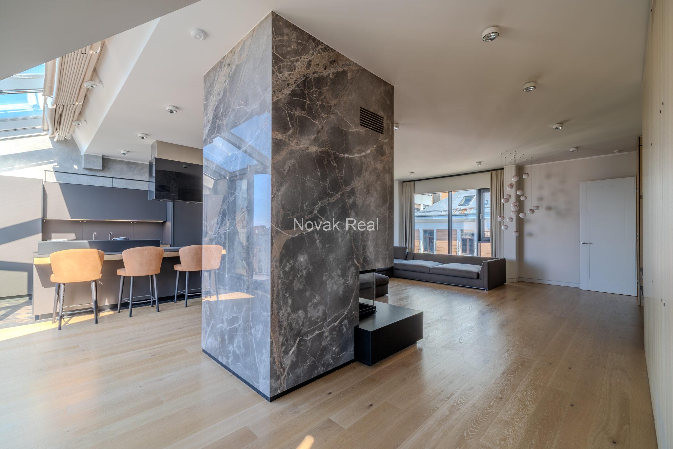 A bright and spacious four-bedroom apartment is offered for sale in the prestigious new development Club Central Residence II