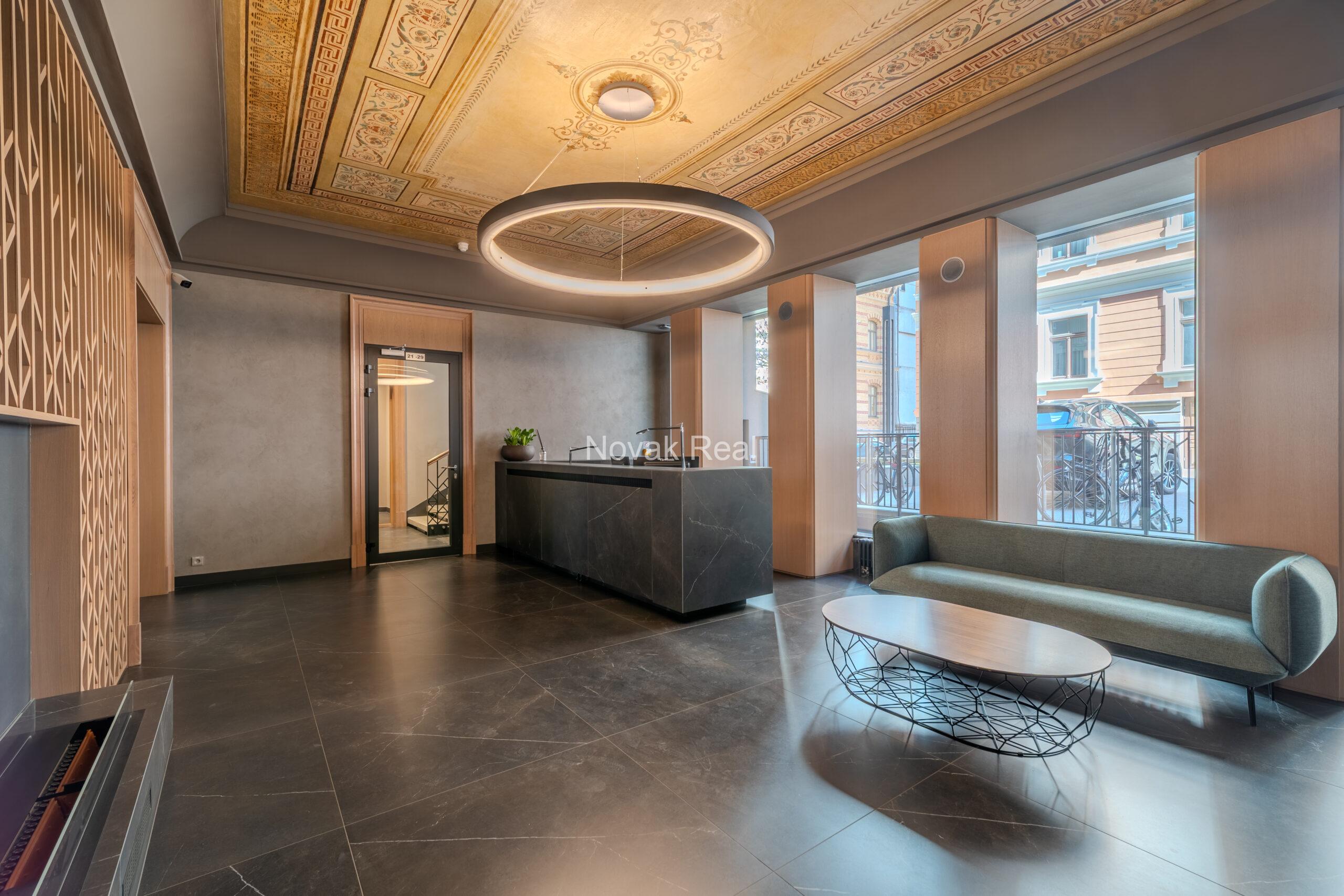 A bright and spacious four-bedroom apartment is offered for sale in the prestigious new development Club Central Residence II