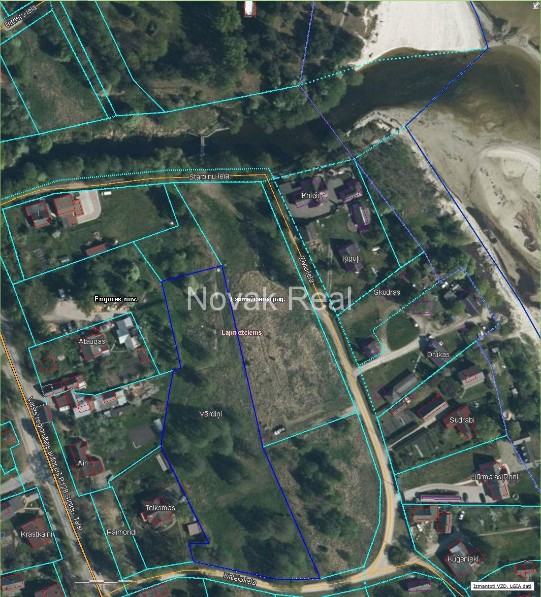 Продается земельный участок площадью 7 070 м² в Лапмежциемсе