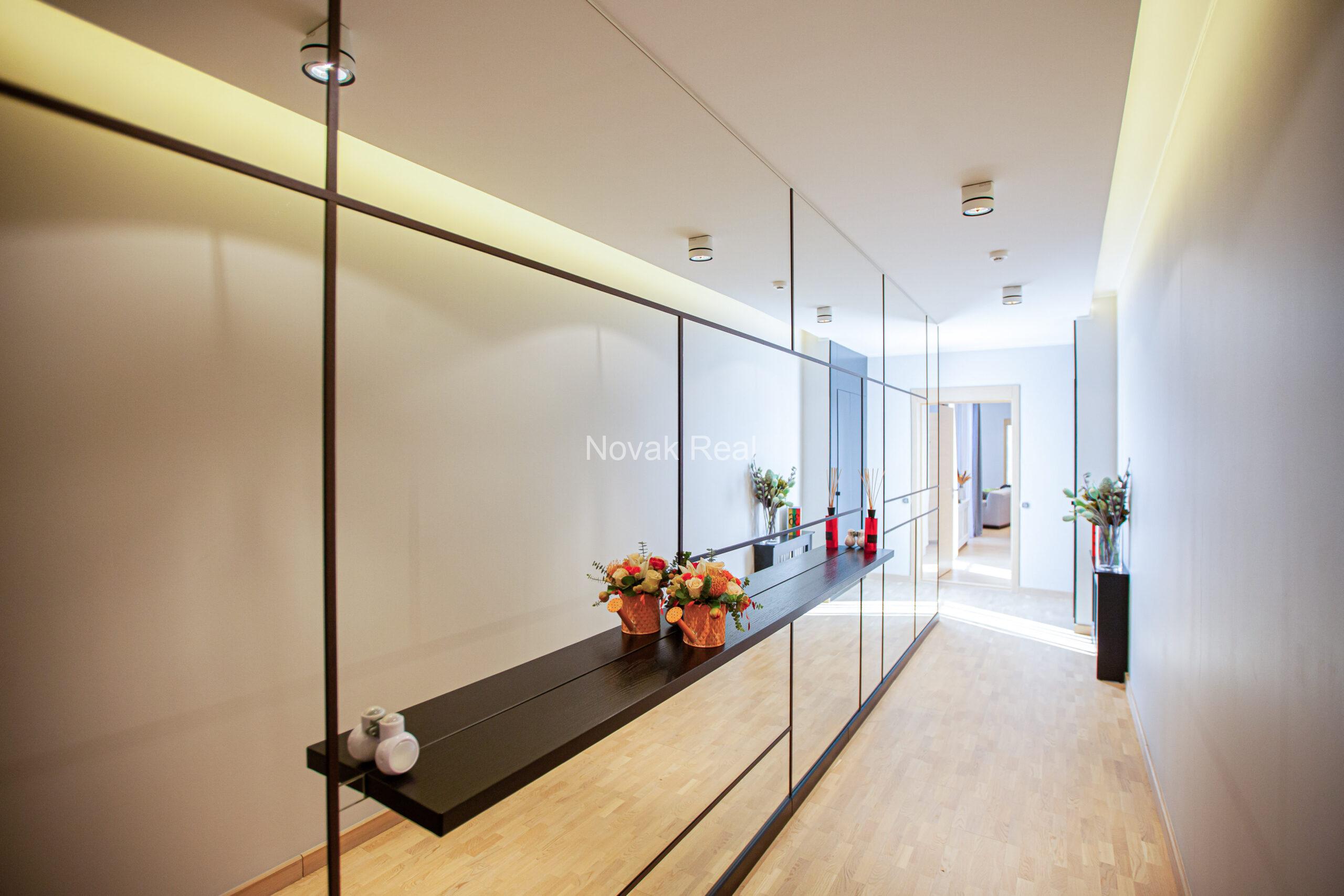Spacious apartment with multiple terraces and private outdoor area in Lielupe