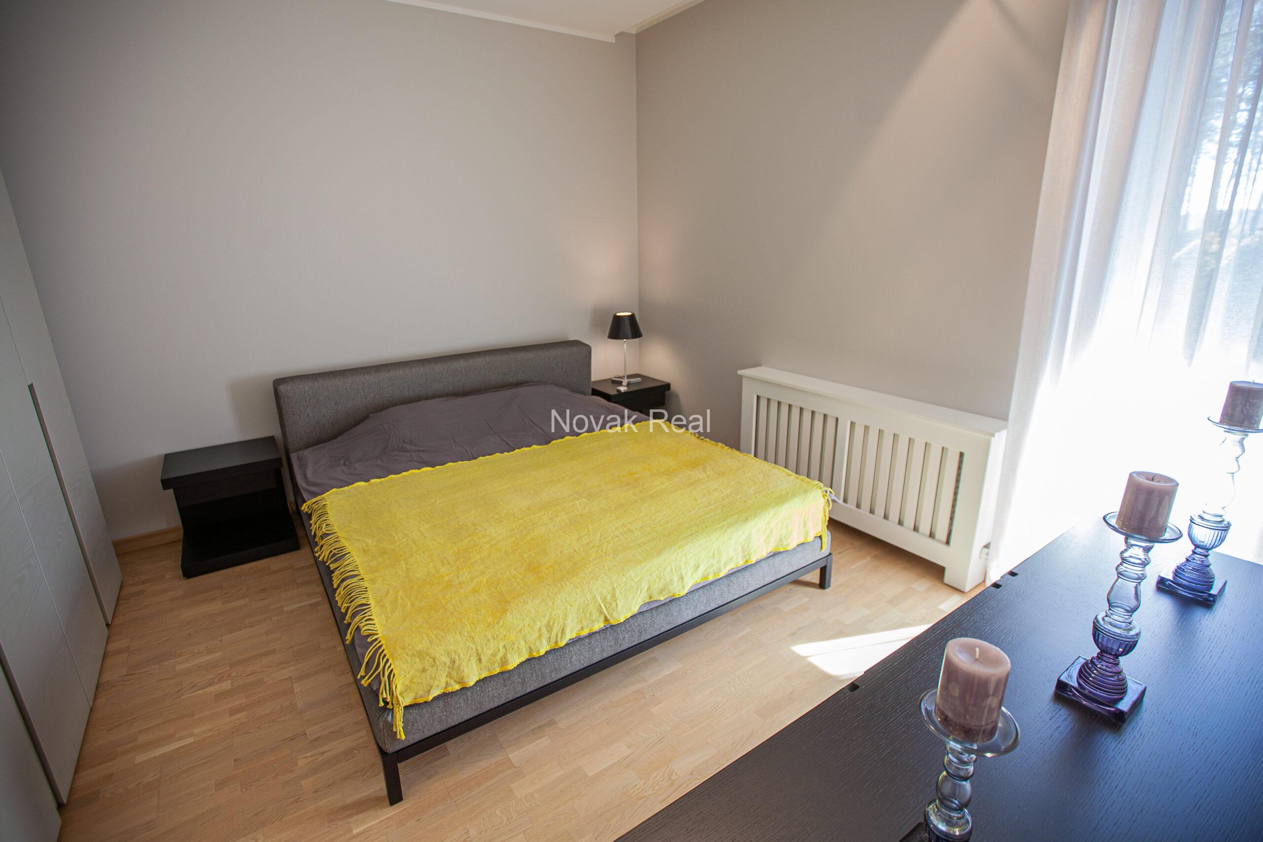 Spacious apartment with multiple terraces and private outdoor area in Lielupe