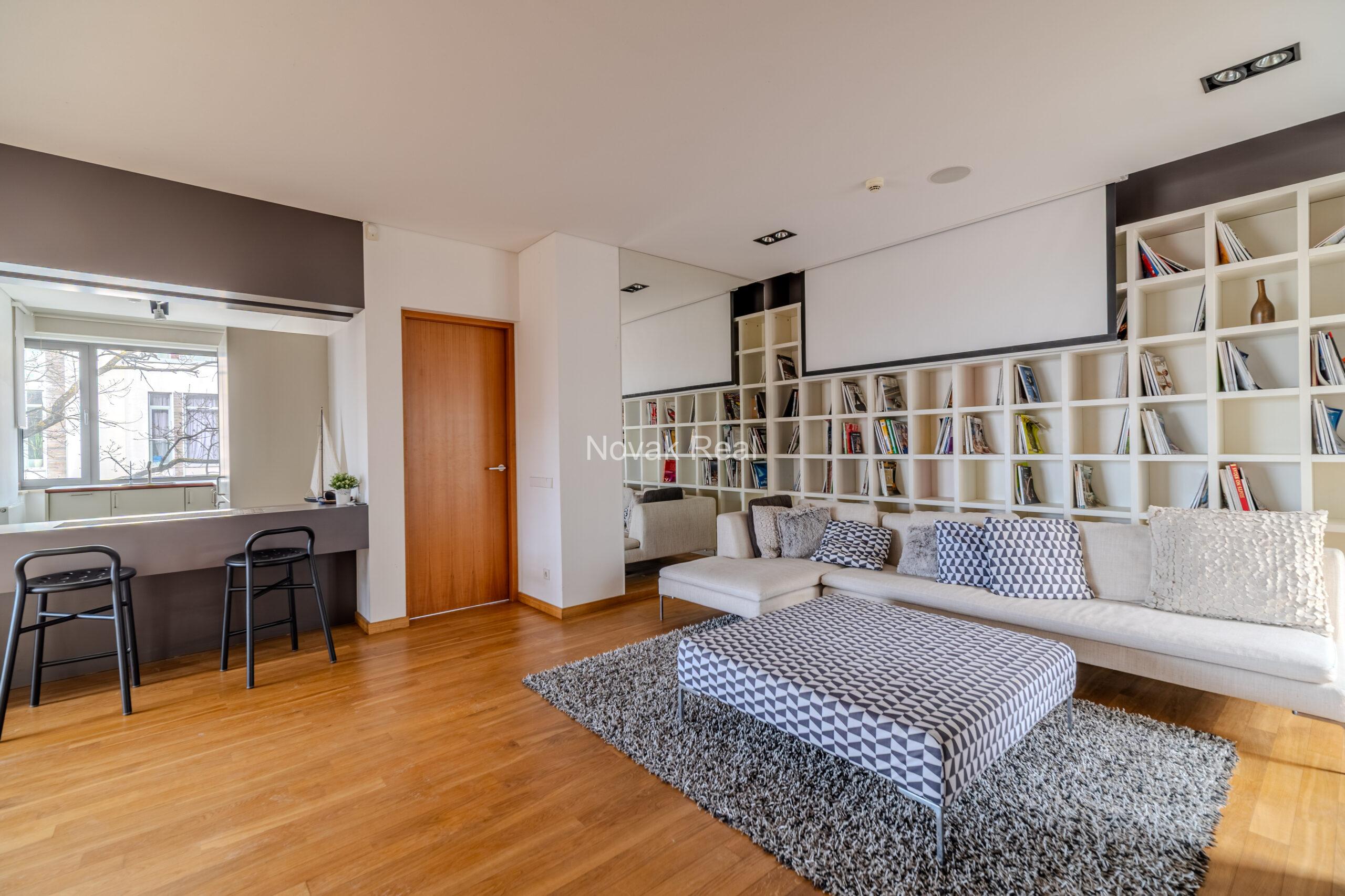 3-room apartment in CARLO building, designed by Meinhard von Gerkan