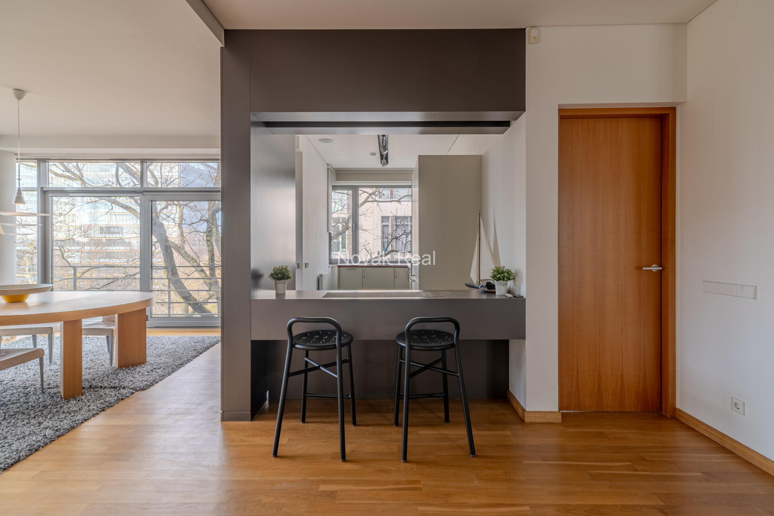 3-room apartment in CARLO building, designed by Meinhard von Gerkan