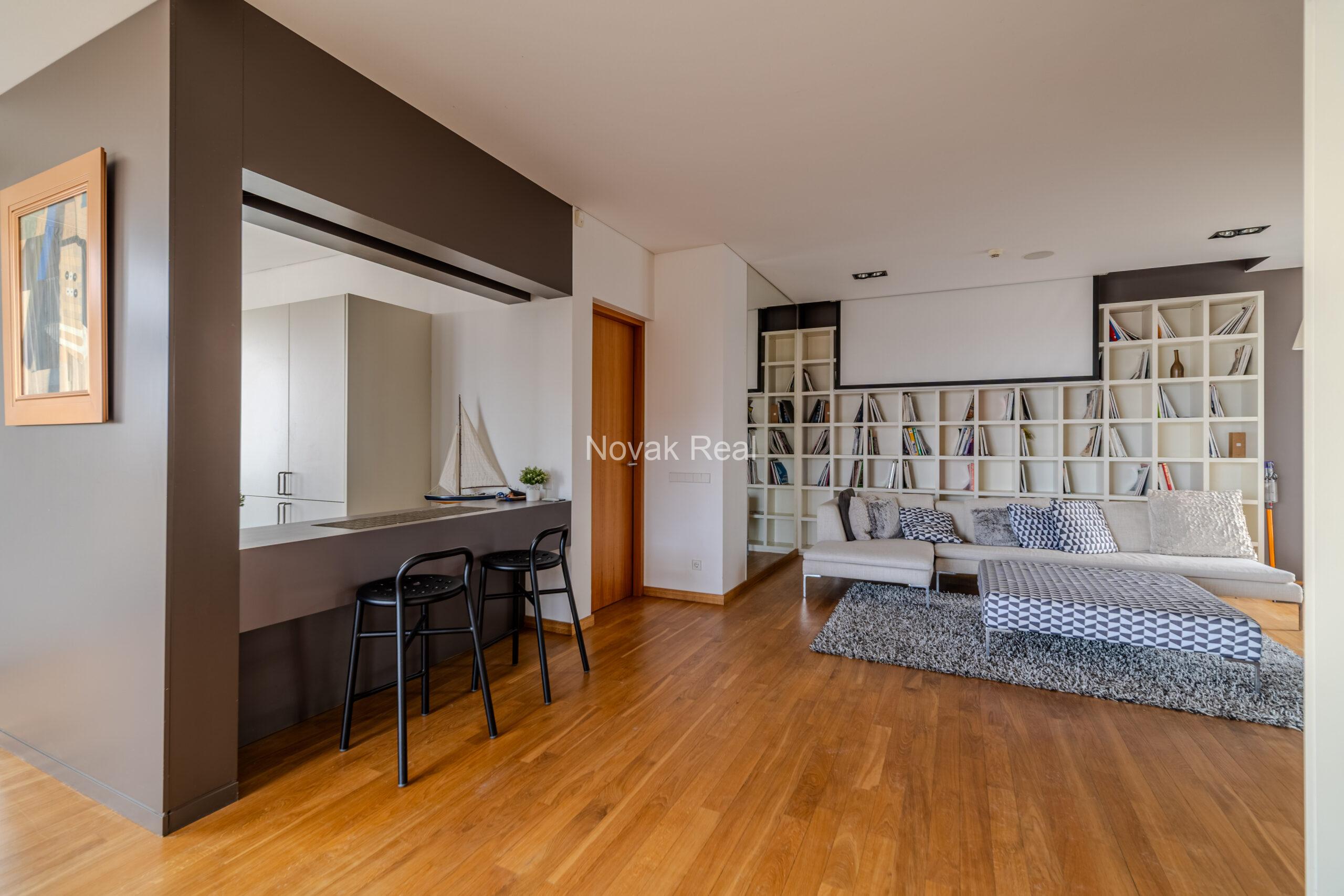3-room apartment in CARLO building, designed by Meinhard von Gerkan
