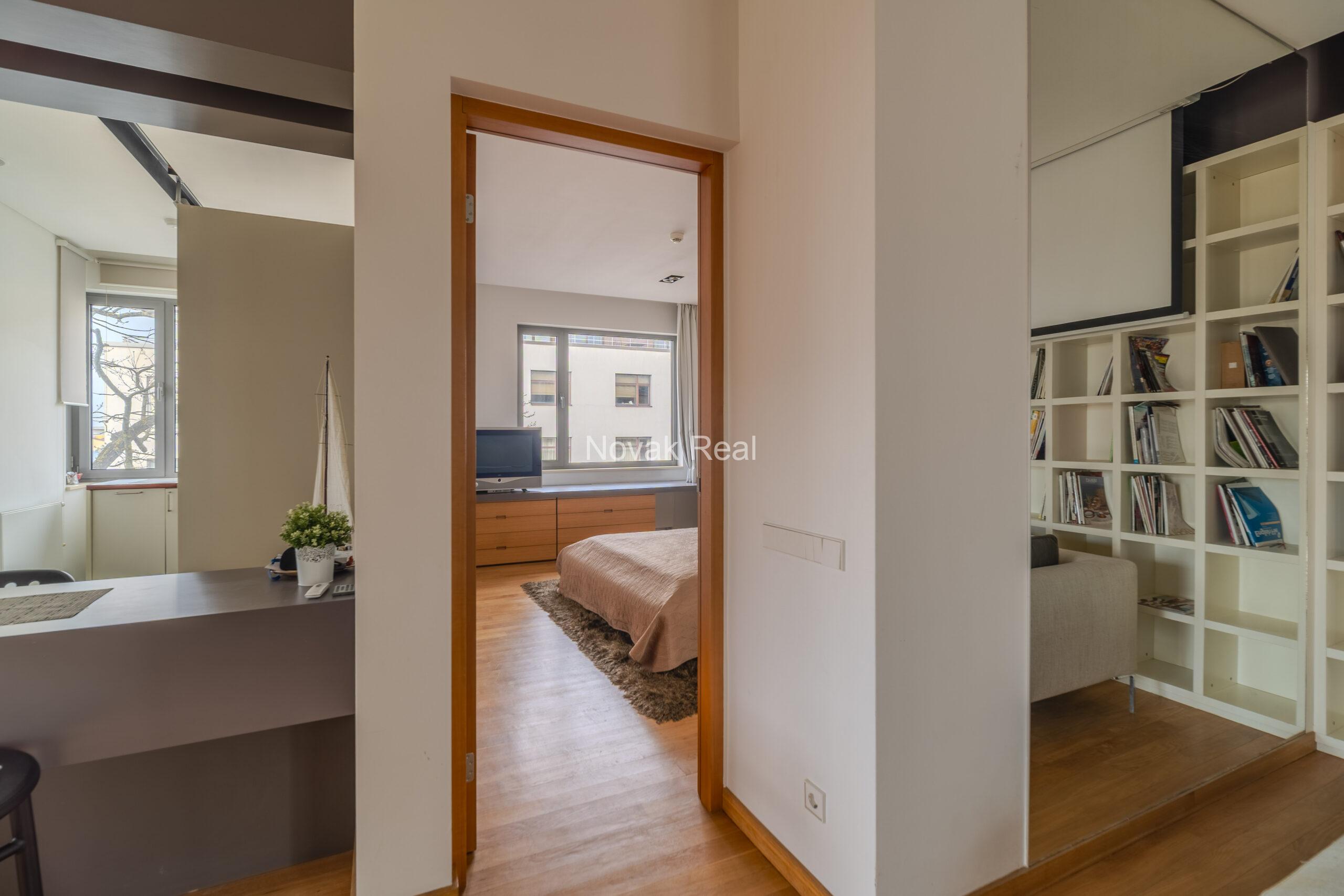 3-room apartment in CARLO building, designed by Meinhard von Gerkan