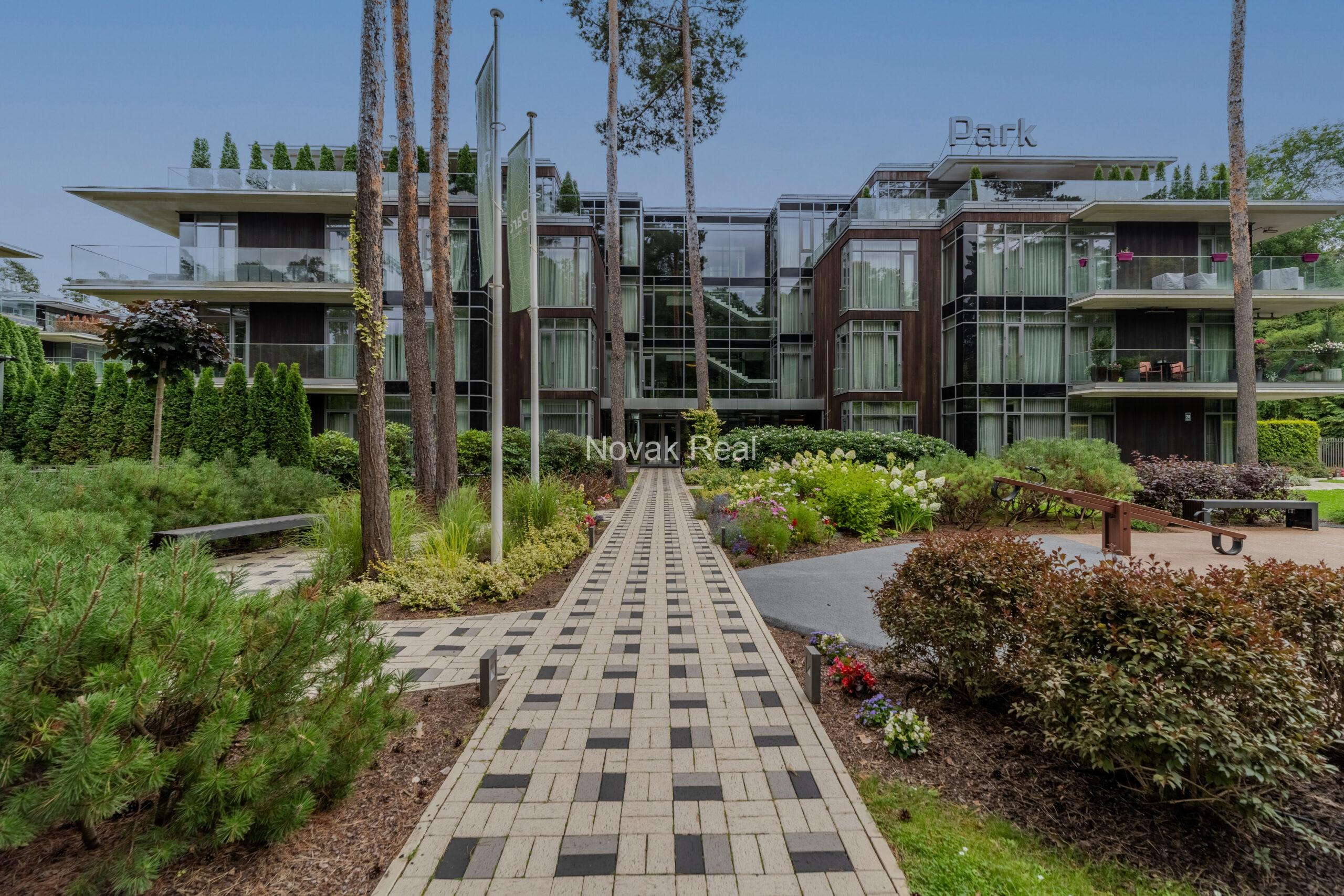 Apartment with a Terrace in Park Residences, Dzintari